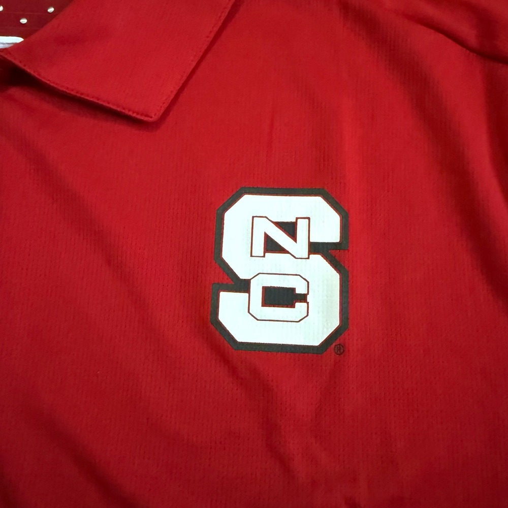 NWT Adidas Champion NC State Dad Polo Mens 2XL Red Wolfpack NCAA College Golf - Picture 10 of 16